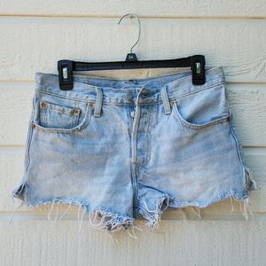 Levi's 501 Denim Cutoff Shorts - Sz 27